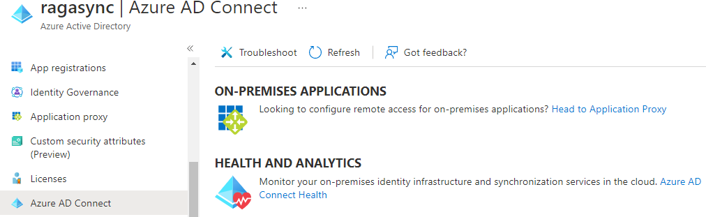 Azure AD Connect Health