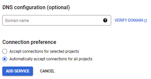 Accept Project Connection