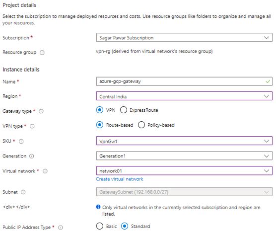 Virtual Private Gateway Part 1