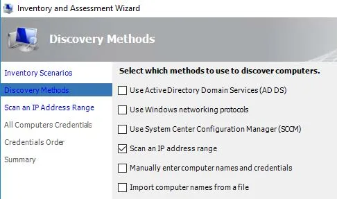 MAP - Discovery based on IP